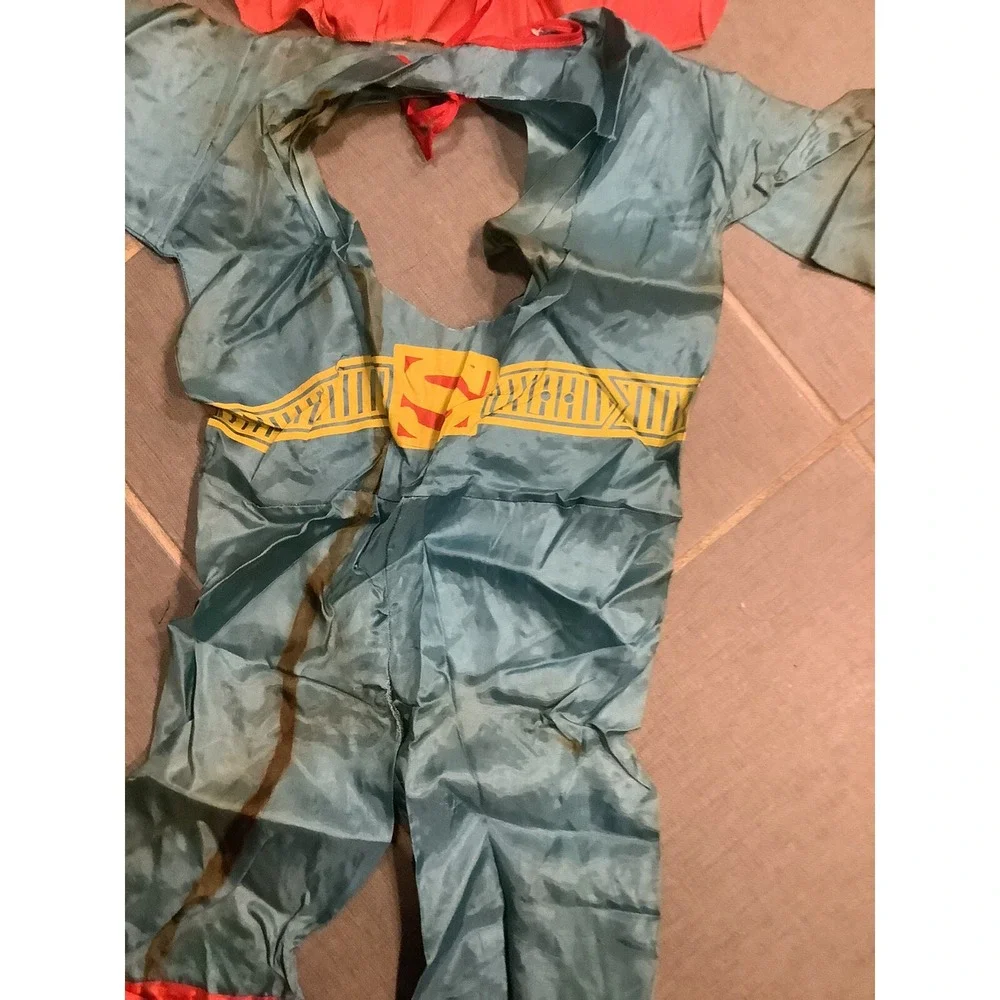 Ben Cooper Vintage Superman Costume #243 Size M (8-10) No Mask